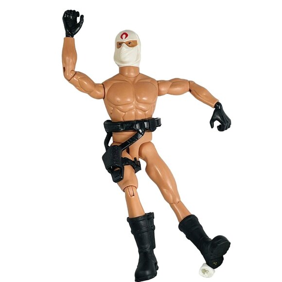 GI Joe V2 Ninja Leader: Storm Shadow With Outfit 1996 Vintage - Picture 9 of 10